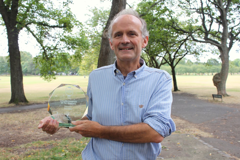 Phil Noble, Cycling Champion of the Year 2025