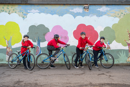 Pupils of Ferryhill Primary School in Edinburgh