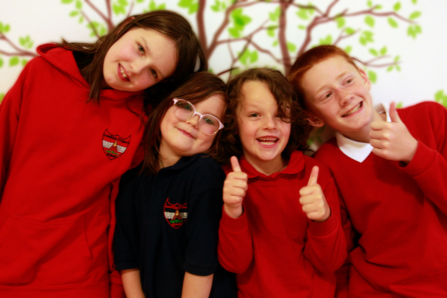 Pupils of Leadhills Primary School