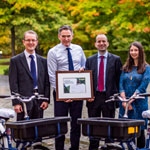 Royal Bank of Scotland receives Scotland’s first-ever Cycle Friendly Employer Plus Award 