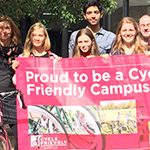 Fourteen interns to promote cycling on Scottish campuses