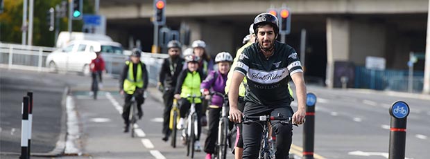 Cabinet Secretary announces funding to get communities cycling