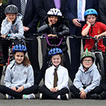 Record increase in schools offering free cycle training for pupils