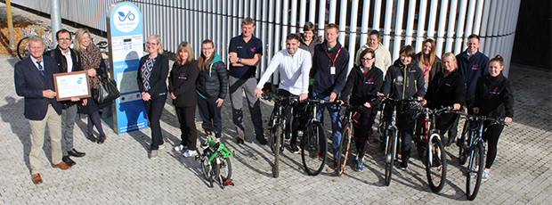 Forth Valley College awarded a Cycling Friendly Campus