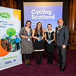 Bikeability Scotland awards those who went the extra mile