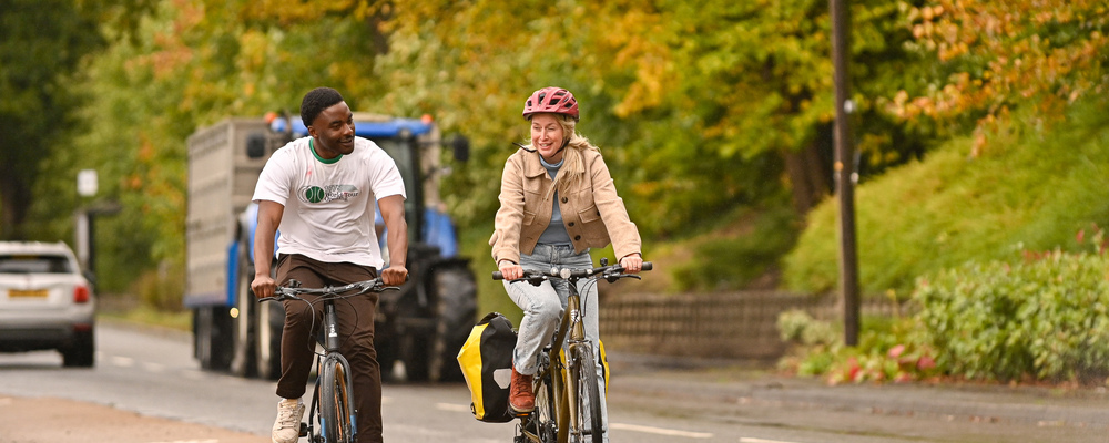 Increases in people travelling by bike recorded across Scotland 