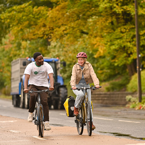 Increases in people travelling by bike recorded across Scotland 